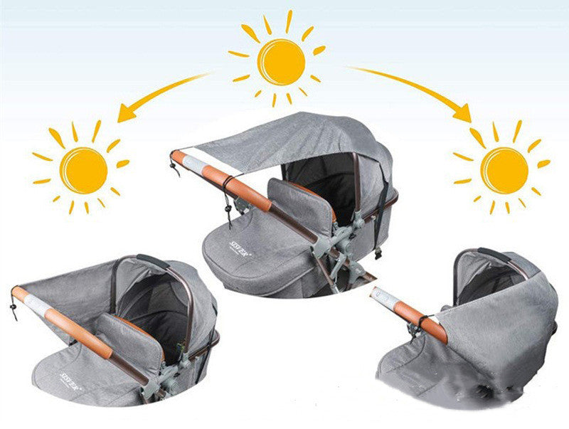Kinderwagen zonnescherm