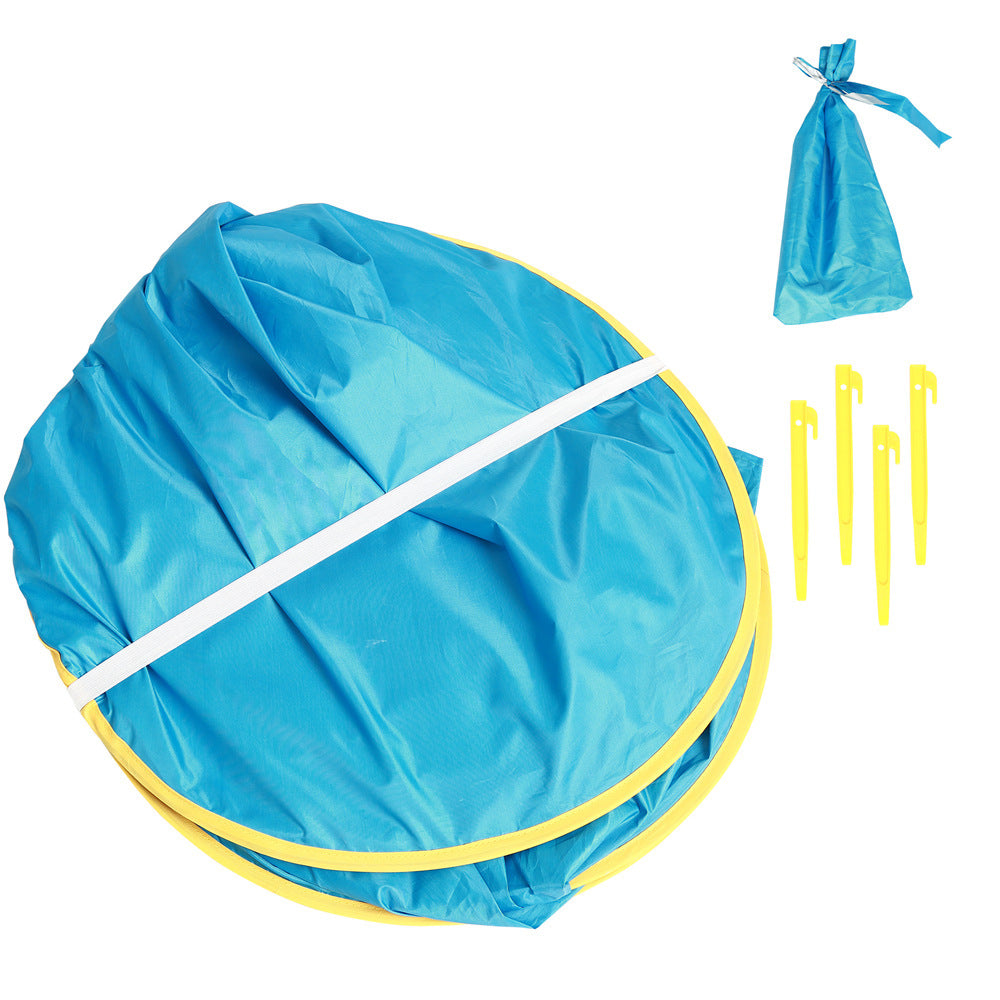 Baby strandtent met zwembad