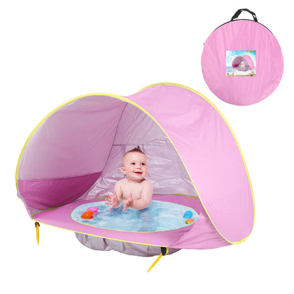 Baby strandtent met zwembad