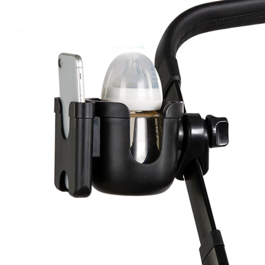 Kinderwagen flessenhouder met mobiele telefoonhouder